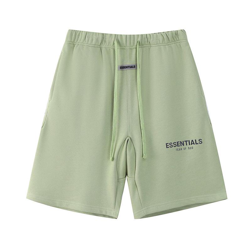 FOG ESSENTIALS Unisex Loose Silicone Print Casual Shorts