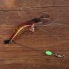 Luminous Soft Fishing Lures Fake Shrimp Floating Shaped Lure Bait Bionic Artificial Shrimp With Hook Fishing Tackle