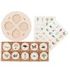 Life Cycle Board Montessori Kit Biology Science Education Toys for Kids Sensory Tray Animal Figure Life Cycle Sorting Wooden Toy