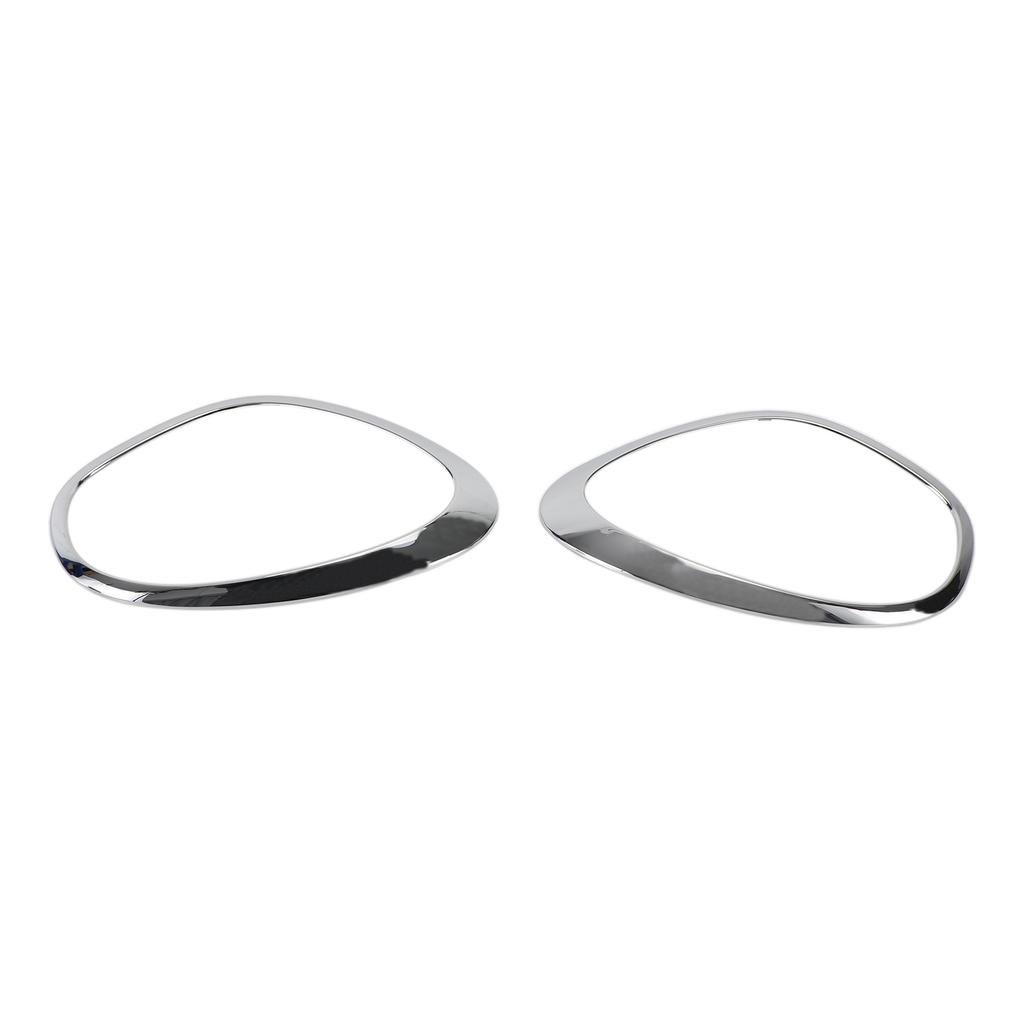 2X Chrome Headlight Trim Ring Bezels For Mini Cooper R60 Countryman 2011-2016