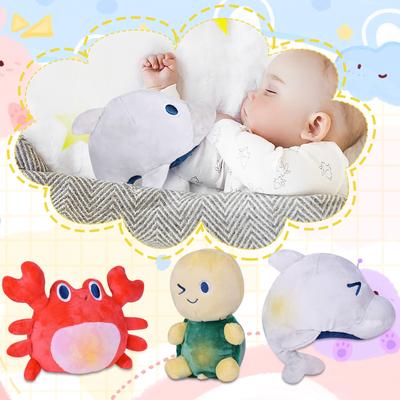 Infant And Toddler Soothing Toys Baby Sleep Soothing Lamp Puppet Music Luminous Doll Plush Fabric Toys