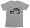 Banksy Zebra Kunst T-Shirt Vintage Graffiti Künstler Malerei Mode Geschenk T-Shirt