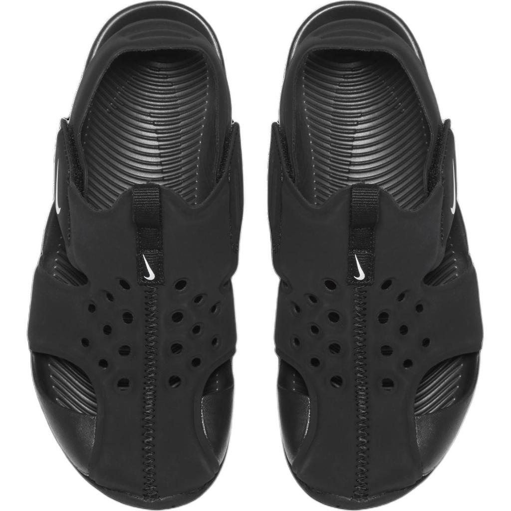 Nike Sunray Protect 2 Sandals Slip Resistant Abrasion Resistant Children's Sandals Black Children Aged 3 7 Years Old 943826-001