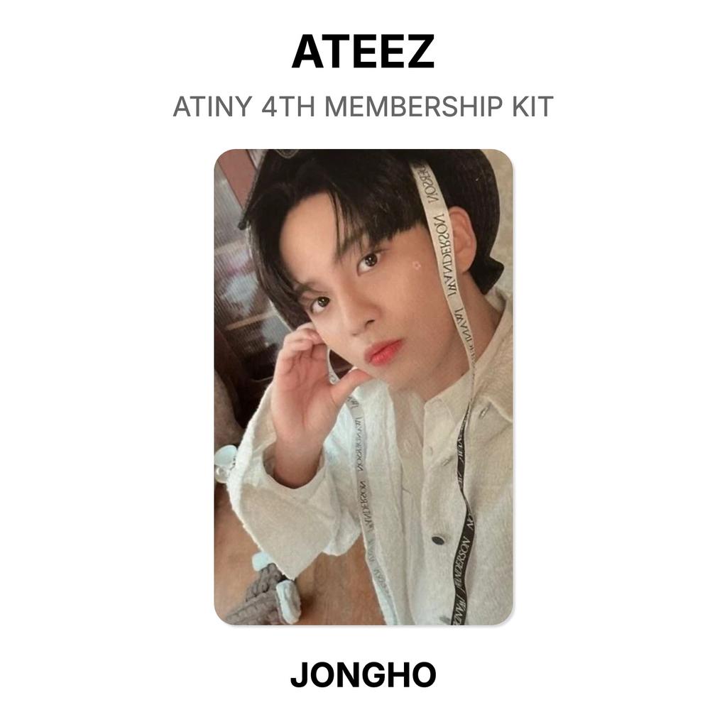 ATEEZ ATINY 4TH MEMBERSHIP KIT Official Photocard