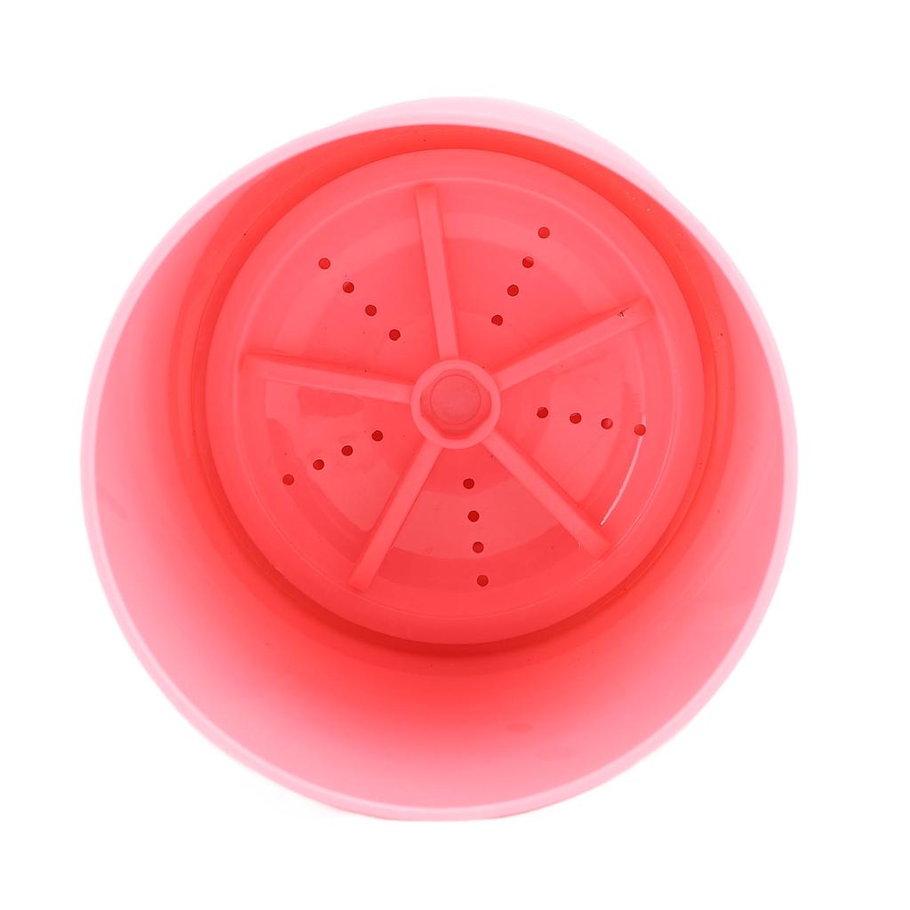 Electric Makeup Brush Cleaner Roseate USB Rechargeable 1200mAh Cosmetic Brush Cleaner Machine for