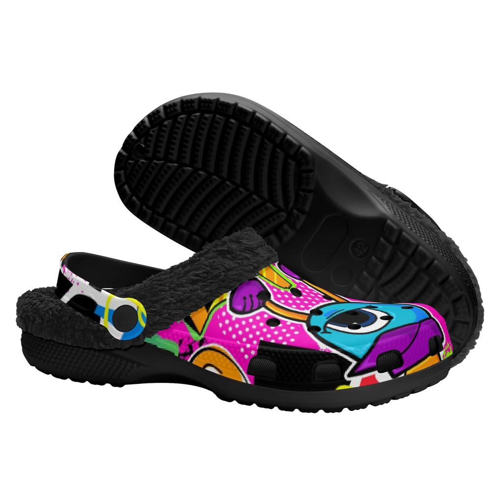 1 pár Měkké EVA Pantofle s kožešinovou podšívkou Pro muže Ženy Útulné Nazouvací Teplé Zimní Pohodlné Boty Lehké Pro Vnitřní i Venkovní Použití