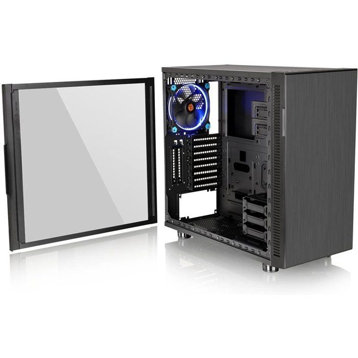Boîtier PC - Thermaltake - Suppressor F31 - Verre Trempé - Panneaux De Réduction Du Bruit - USB-Audio