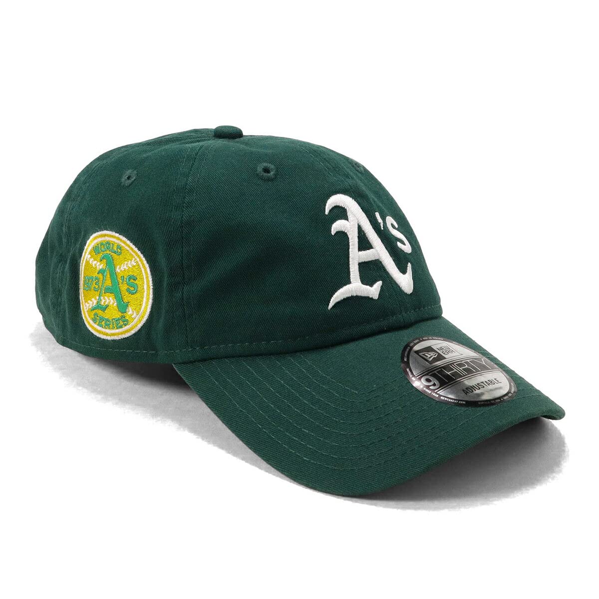 

9THIRTY MLB Боковая нашивка Oakland Athletics 13515991 DGRN Cap [New Era]