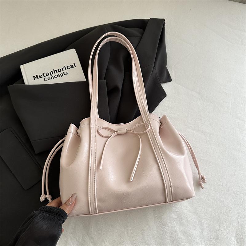 

Ретро простая сумка-подмышка большой вместимости женская сумка осенняя новая сумка-тоут премиальная сумка на плечо