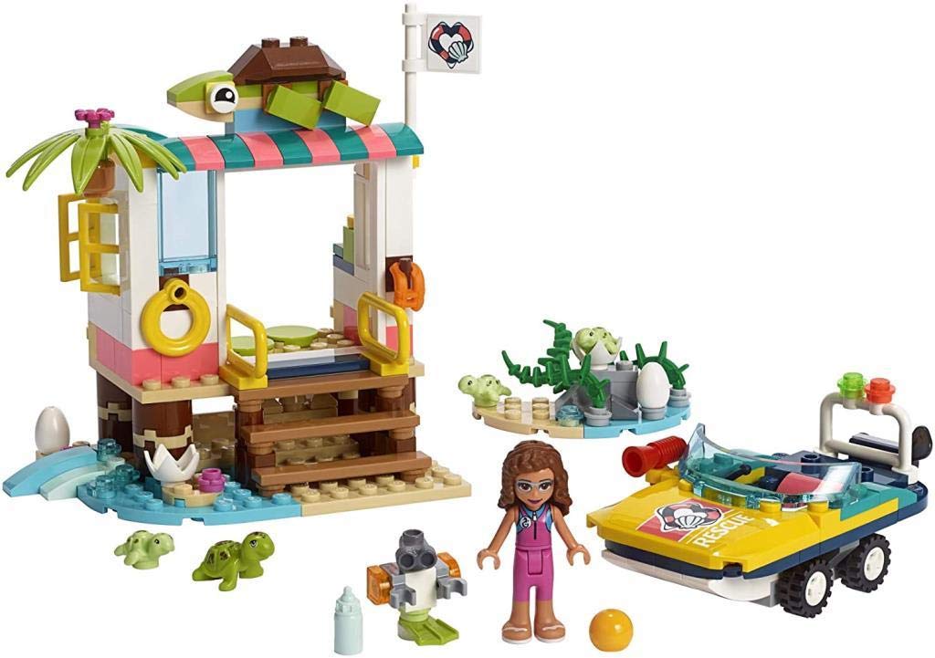 LEGO Friends Turtle Rescue Center 41376 Building Blocks Toy for Girls