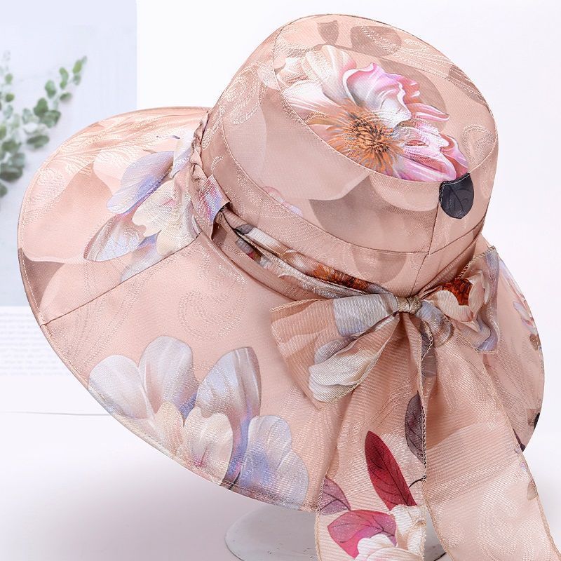 Middle Aged and Elderly Women's Hats Summer Mothers' Sun Protection Hats Sun Hats Breathable Fisherman Hats