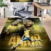 Brazilian Football Legend Carpet For Playroom Bedroom Living Room Sofa Home Decorkids Game Area Rug Nonslip Floor Mat