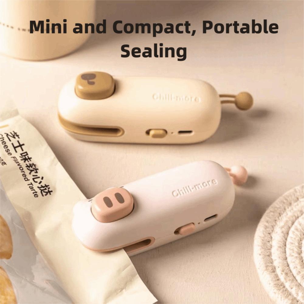 Heißsiegelmaschine mit Cartoon-Thema Einhandbedienung Siegelmaschine Lebensmittelkonservierung