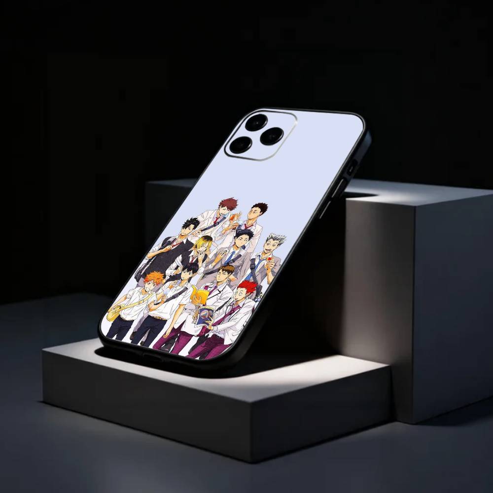E-Epic Volleyball Haikyuu!! Handyhülle Silikon Weich Für IPhone 17 16 15 14 13 12 11 X XR Plus Pro Max Plus