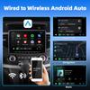 Universal Wireless Carplay Adapter Carplay Android Auto 2in1 USB&Type-C Dual Connector Carplay Box Plug And Play Car Accessories
