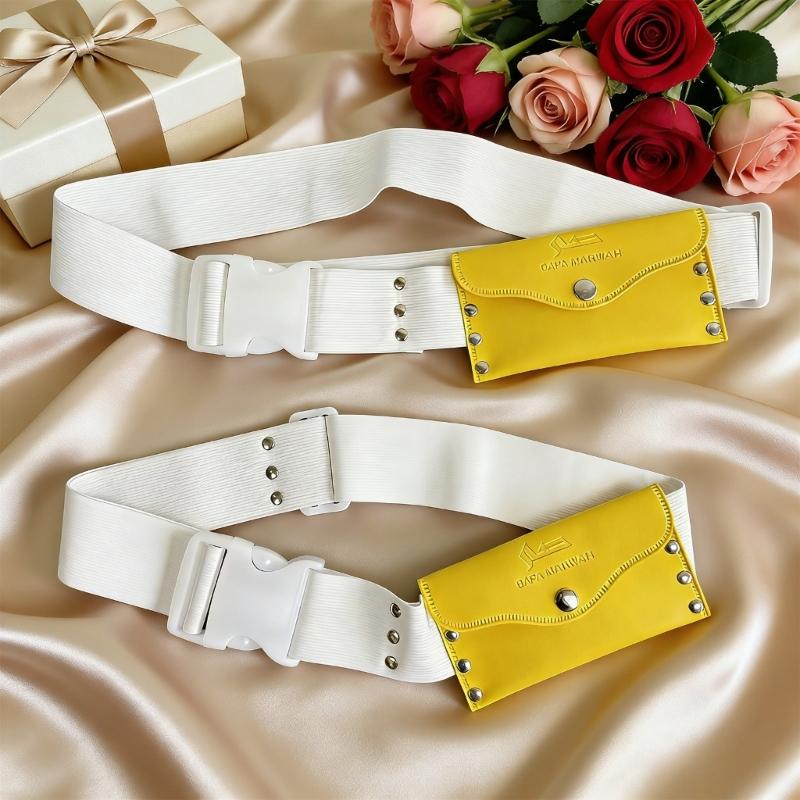 Soft PVC Belt For Kids With Easy Buckles Perfect For Hajj And Outdoor Activities Lightweight Durable Design