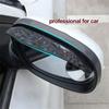 2 Pieces Car Side Mirror Waterproof Sun Visor Rain Eyebrow Auto Car Rear View Side Rain Shield Flexible Protector For Car SUV