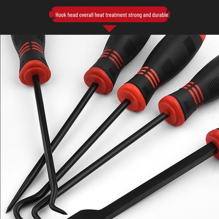 Oil Seal Remover Hook Tool - Gasket and Seal Ring Puller for Disassembly