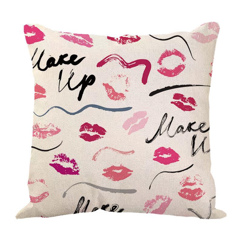 New Valentine'S Day Love Letter Pattern Pillow Cover Sofa Pillow Cover Premium Durable Quality Useful Practical