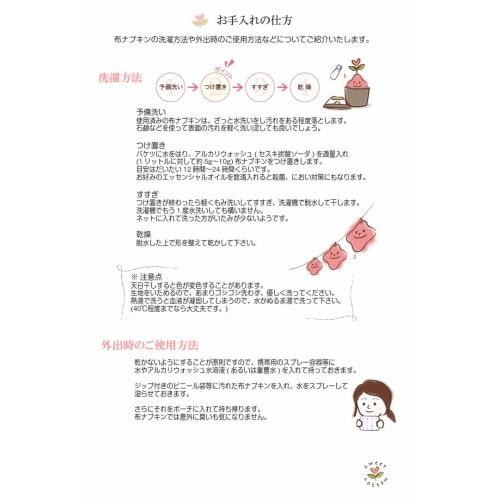 Sweet Cotton Cloth Sanitary Napkins, Flannel Liner Set of 3, 100% Cotton Panty Liners, Made in Japan (Strawberry Chocolate)