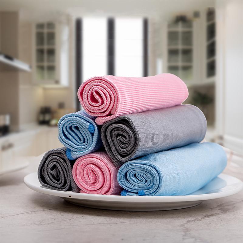 30/40/60cm Car Glass Cleaning Towel Microfibres Voiture Absorbent Cloth Home Kitchen Dish Oil-removing Wash Car Washing