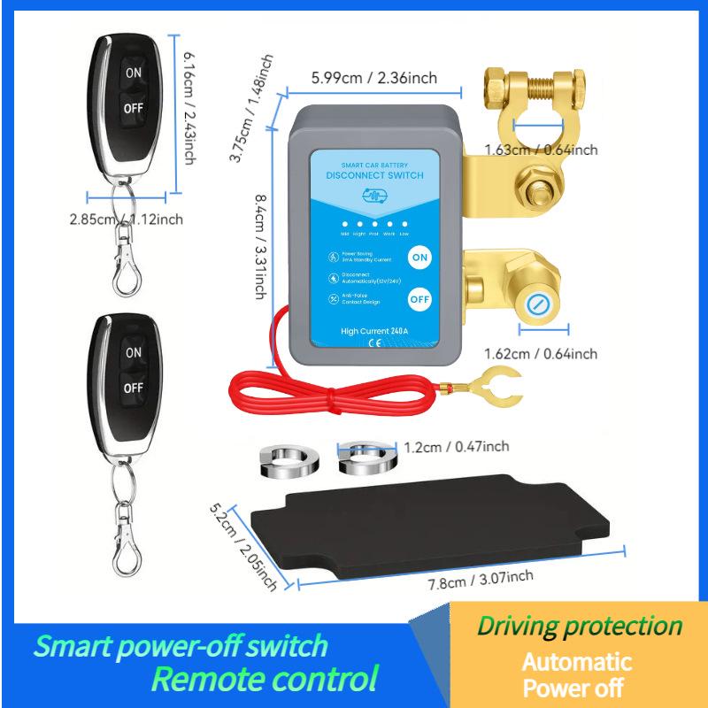 Cross-Border Auto Battery Disconnect Circuit Breaker Accessory