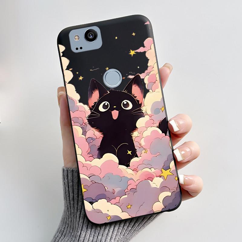 Matte Case For Google Pixel2 Pixel 2 XL Phone Cover for Google Pixel 2 XL 2XL Luxury Cute Cool Soft Silicone TPU Cases Bumper