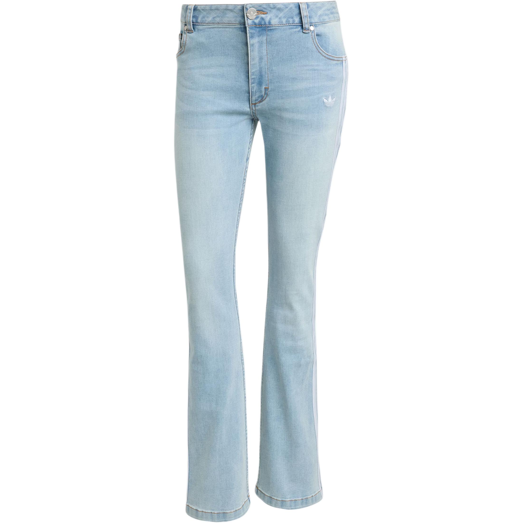 Adidas Originals Adilenium Season 4 Slim Denim Pants Women Light Blue KE9801 27