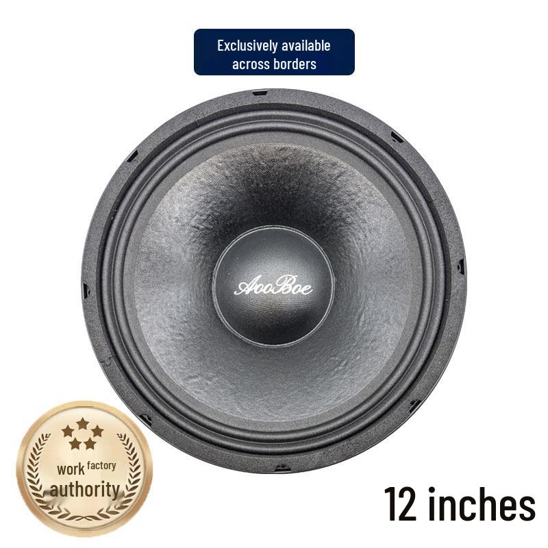12-Inch Subwoofer, 190 Magnet, 75mm Voice Coil, Outdoor Audio Accessory