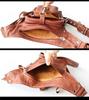 Waist Bag Leather Genuine Leather Riders Bag Biker Leg Bag Leg Belt Cowhide Calfskin [Days Art] Men's