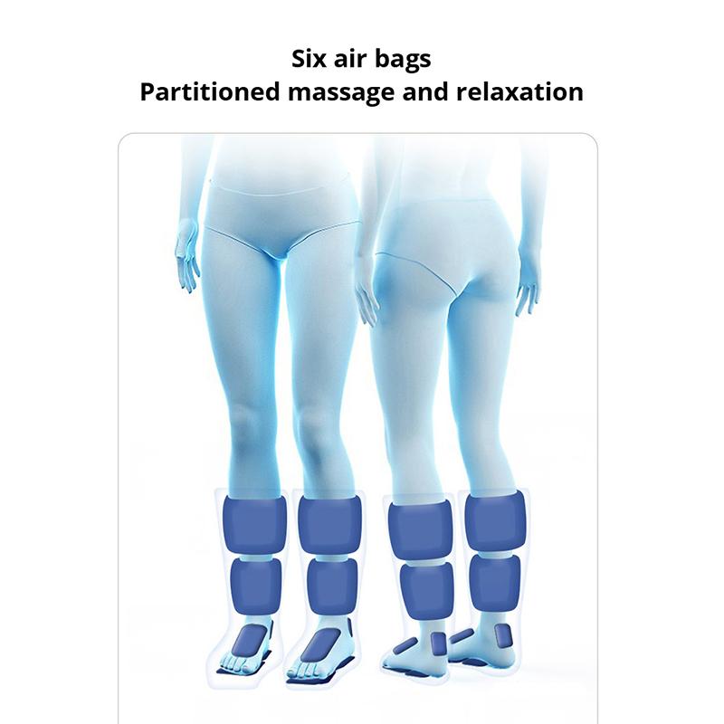Wireless Air Compression Foot Massage Hot Compress Calf Leg Massage Relaxes Leg Muscles and Relieves Pain