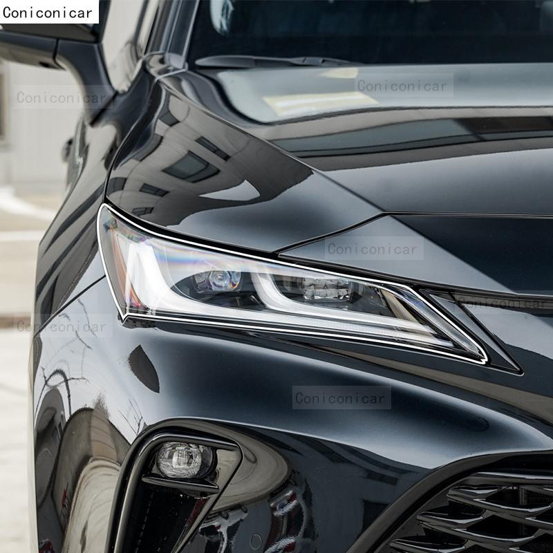 Car Headlight Protection Transparent Anti-Scratch Protective Film TPU Stickers For TOYOTA VENZA -2024 Accessories