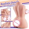 Male Masturbator Sex Doll with Torso and Big Boob, Male Sex Toy for Vagina Anal Breast Play