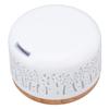 Desktop Humidifier 300ml Wood Grain Design Low Noise Aromatherapy Humidifier with LED Color Light 100‑240V