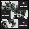2024 NOVÝ MOC 1403ks Vojenský Mecha Bojovník Robot Stavebnice Super Pancierovaný Robot Akčná Figúrka Tehličky Hračky Pre Deti Darčeky