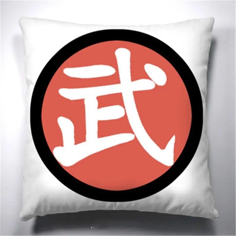Home Decor Anime Crane Budo Print Pillowcase Living Room Sofa Decoration Cushion Cover