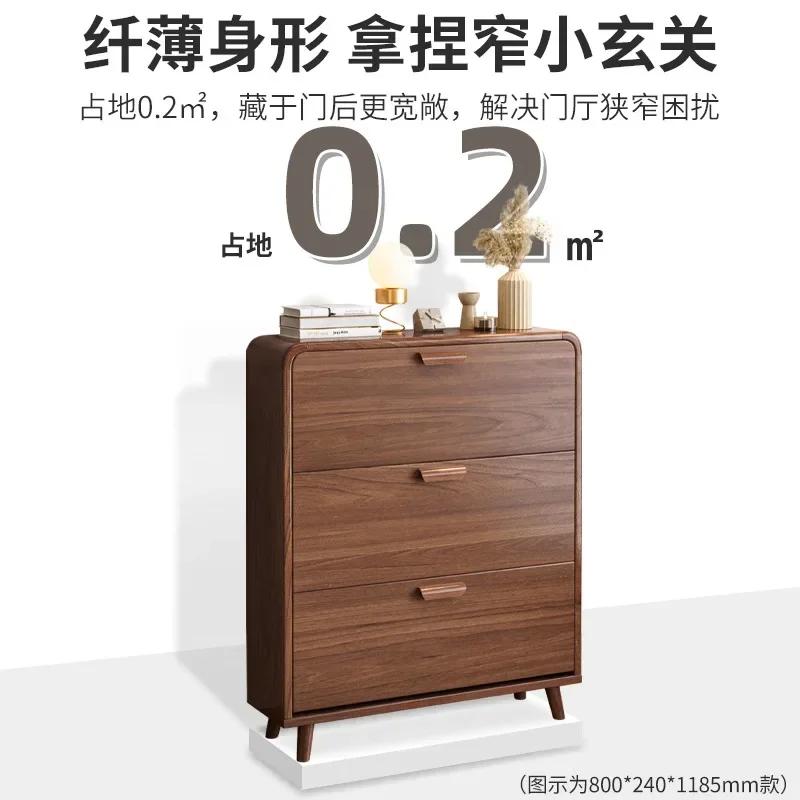 Wooden Living Room Shoe Cabinets Multilayer Simple Storage Dust Proof Shoe Rack Hallway Minimalist Szafki Na Buty Hall Furniture