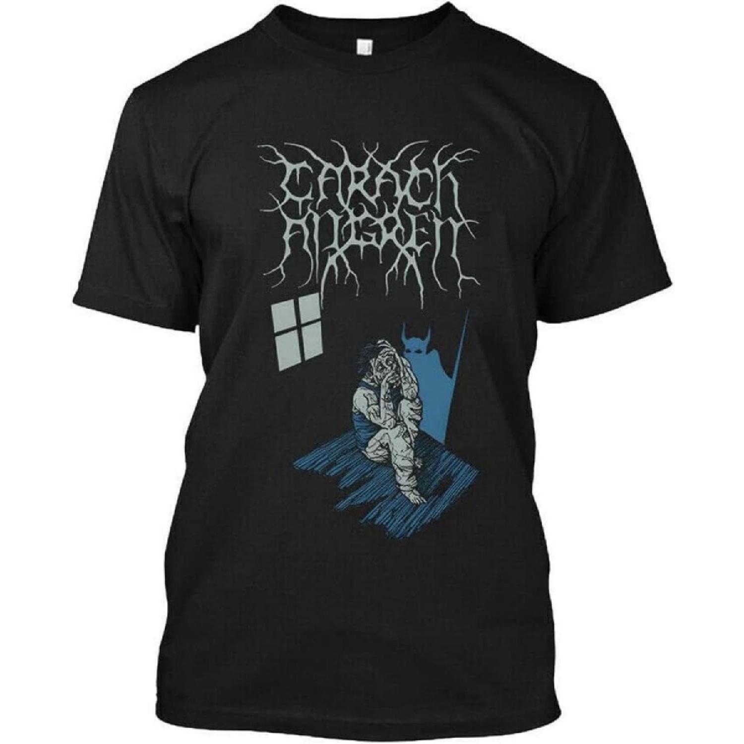 Carach Angren Ouija Dutch Black Metal Graphic Band Men Black T-Shirt Graphic Unisex Tee Shirt S