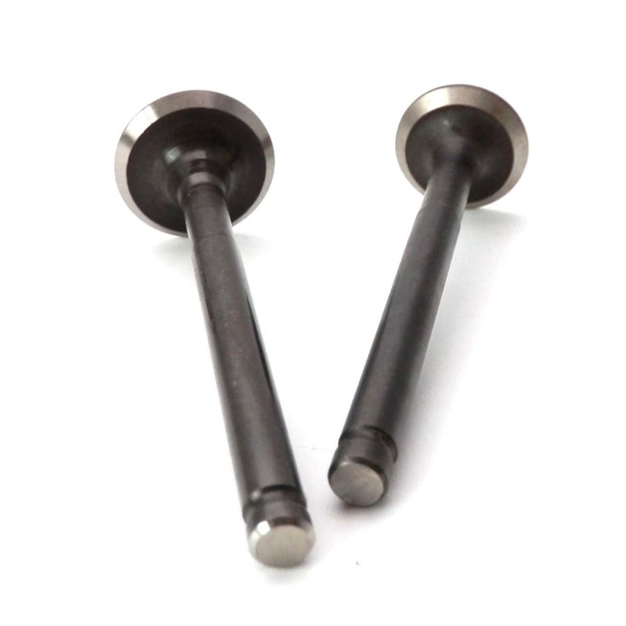 Motorcycle Valve Kit Assembly Intake Exhaust Stem Shaft For GY6 6Scooter Moped