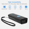 Packot Barcode Scanner Mini Wireless and Bluetooth Qr Code Reader Portable 1D 2D Bar Scanner Handheld for Courier Logistic Shop