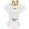 Hztyyier Dollhouse Miniature Bathroom Set, 1: 24 Dollhouse Miniature Porcelain Bathroom Set, Mini Dollhouse Furniture for Decoration(#3)