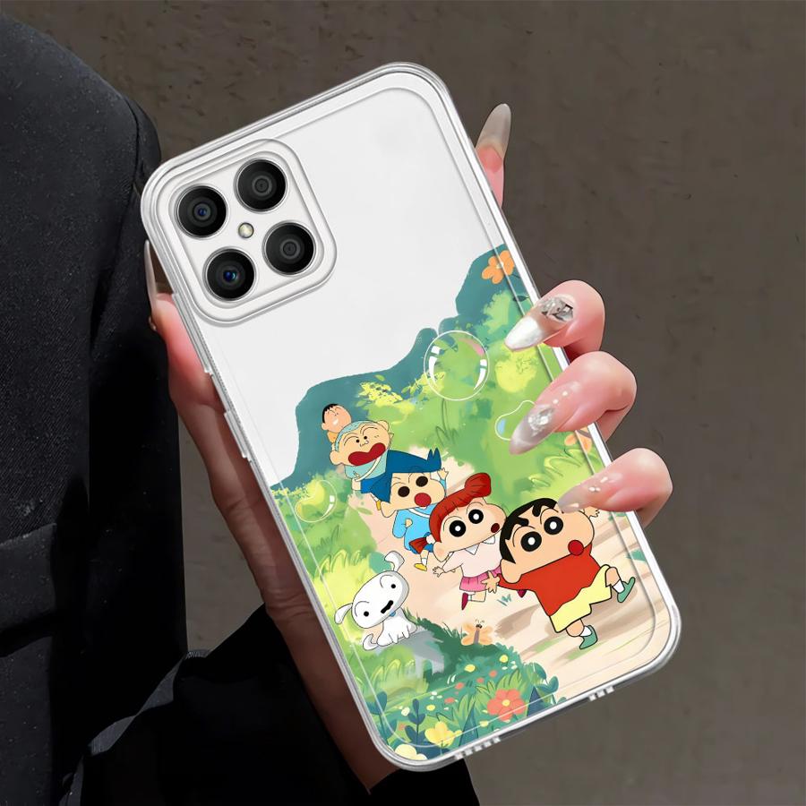 

Cartoon Crayon Shin-Chan Soft Phone Cover Case for Honor X8b 90 Lite X7b X9b X9a X8 X8a Honor 90 Lite