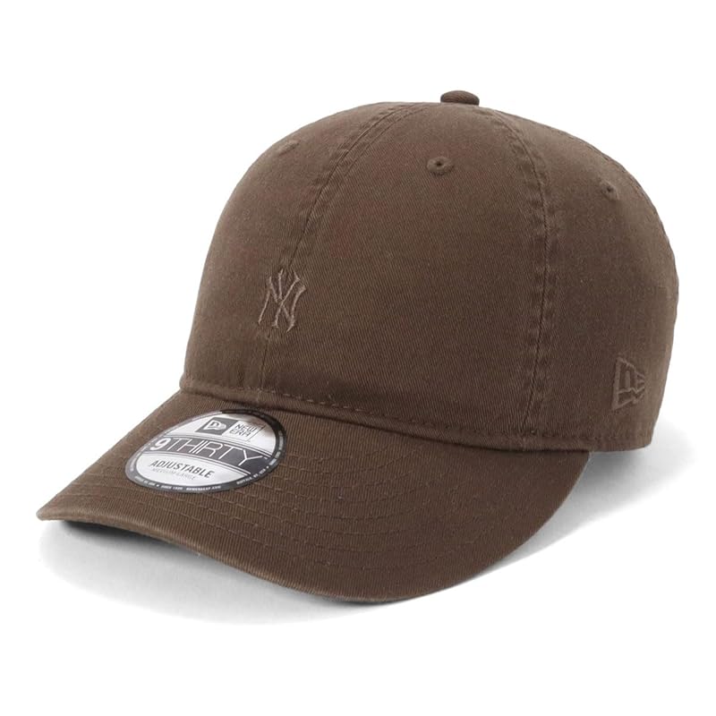 

[New Era] cap ONSPOTZ Special order walnut M/L 9Thirty Washed Cotton Mini Tonal Logo Mlb New York Yankees