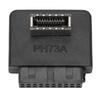 USB Front Panel Adapter 90 degrees  ABS Wide Applicability USB3.0 20pin to TYPE E Header Adapter for Mainboard