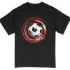 England Football Ball T-Shirt, Abstract Graphic, Sports Casual Wear, Unisex #26