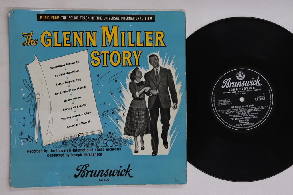 10inch Record JOSEPH GERSHENSON, UNIVERSAL-INTERN - Glenn Miller Story LA8647 BRUNSWICK UK Jazz Used