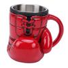 Boxing Glove Mug Resin Stainless Steel Novelty Boxing Coffee Mug Funny Tea Cup for Men Boyfriend Birthday Gifts