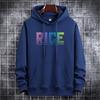 Men's Trendy Autumn Hooded Sweatshirt - Casual, Comfortable Printed Pullover