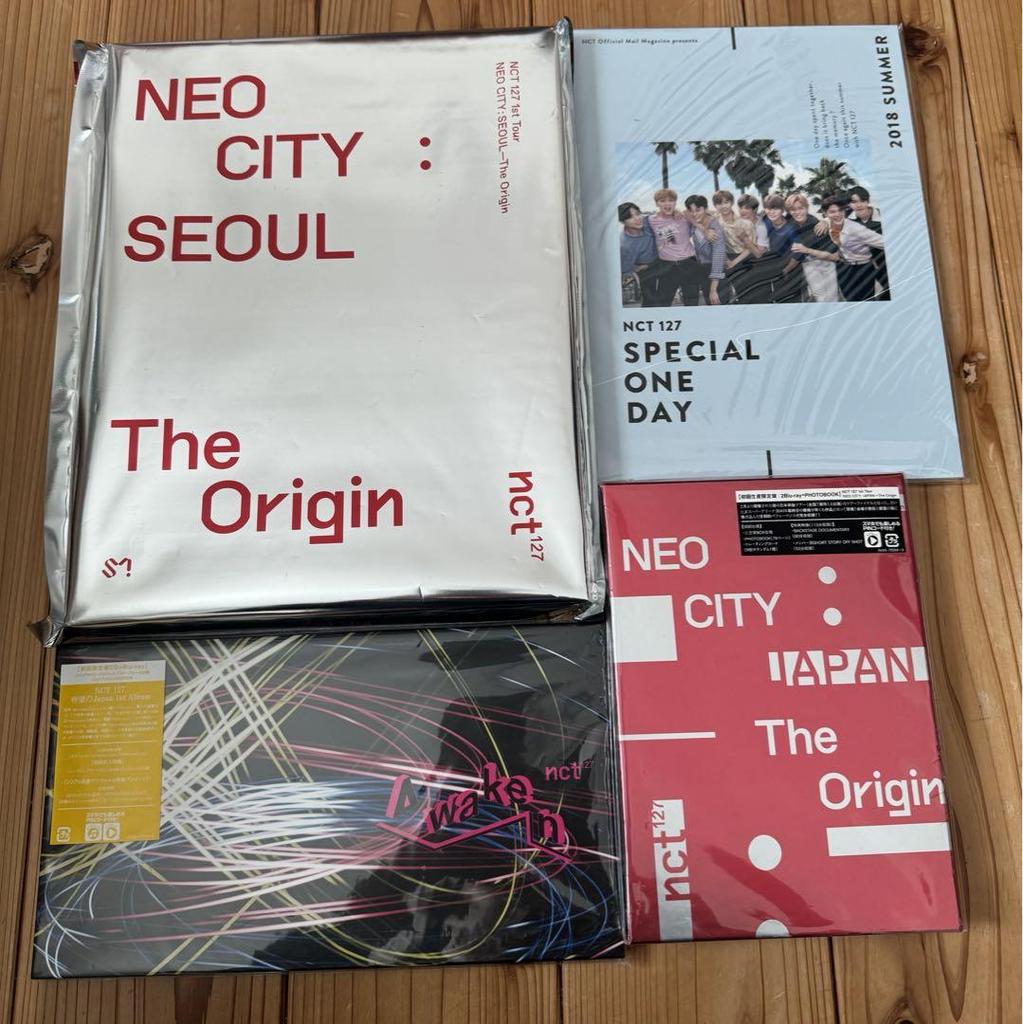 [USED] NCT127 BluRay CD Concert Album Memorial Book