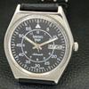 VINTAGE SEIKO 5 AUTOMATIC 6309A JAPAN MENS BLACK COLOR DIAL WATCH A701520-5 R206b-a701520